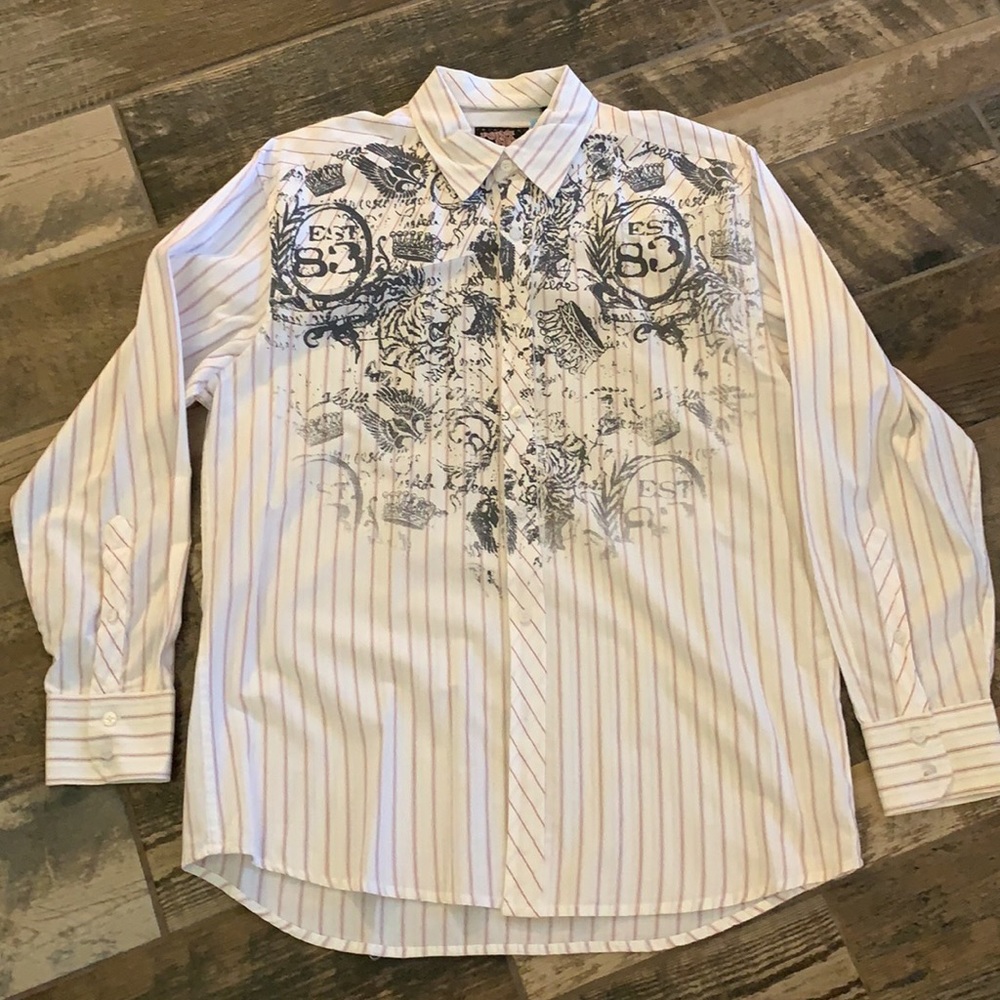 Men’s Button Down Top - Picture 4 of 9